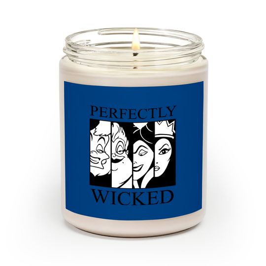 Perfectly Wicked - Villain Disney Scented Candle, Villain Disney Scented Candle, Villain Scented Candle, Wicked Disney Scented Candle, Disney Family Scented Candles, Gift Idea