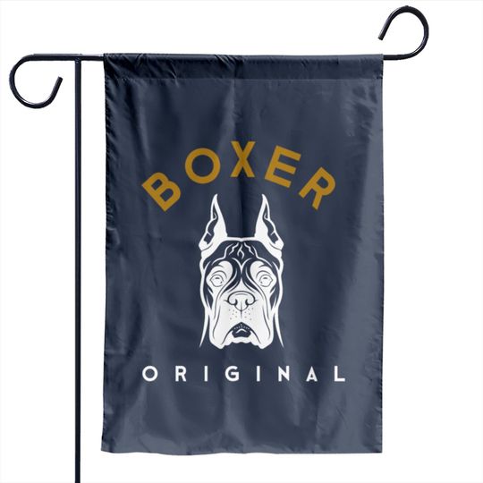 Dog Boxer Original Garden Flags