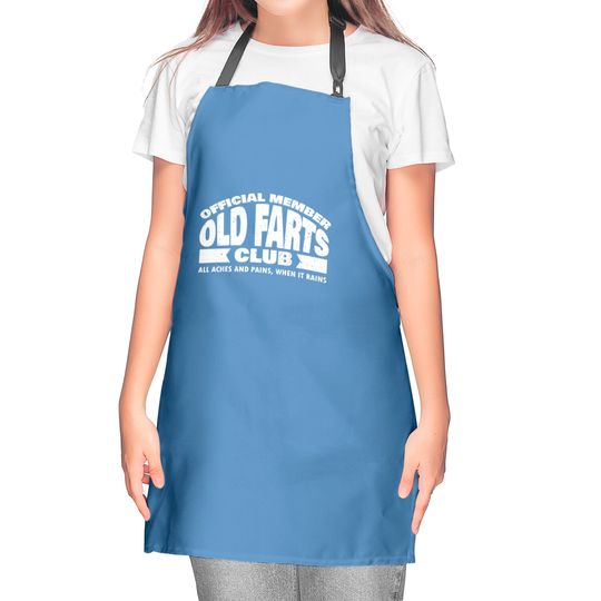  Member Old Farts Club Kitchen Aprons
