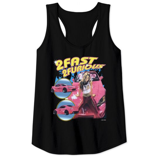 Vintage Suki Fast and Furious , bootleg raptees 90s Tank Tops