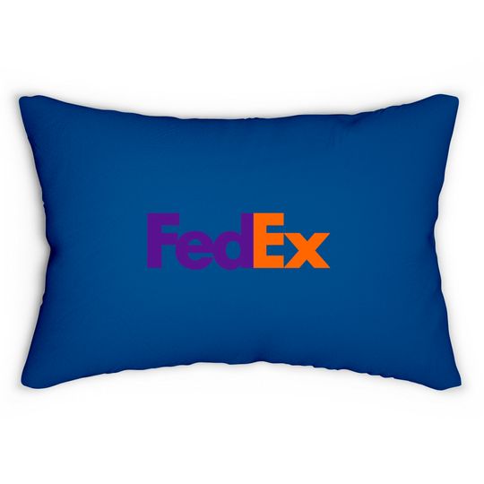 FedEx Lumbar Pillows, FedEx Logo Lumbar Pillow