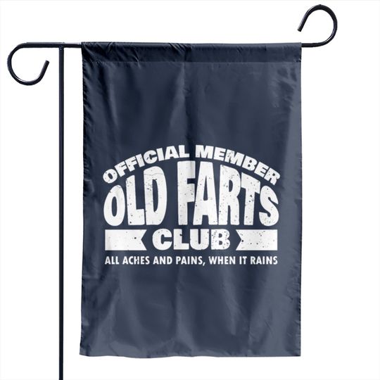  Member Old Farts Club Garden Flags