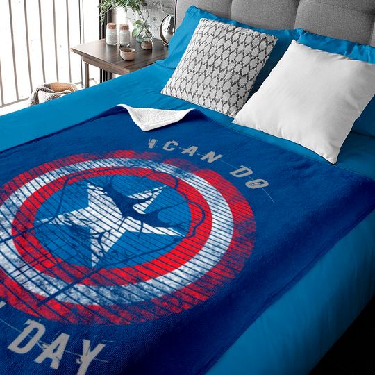 Captain America I can do this all day Baby Blankets