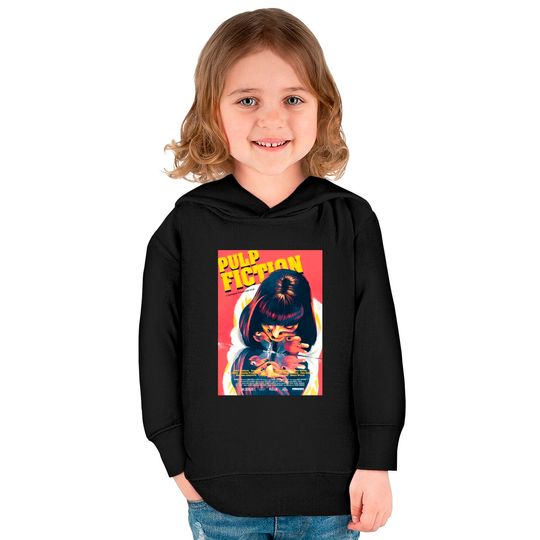 Pulp Fiction Graphic Kids Pullover Hoodies