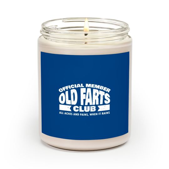  Member Old Farts Club Scented Candles