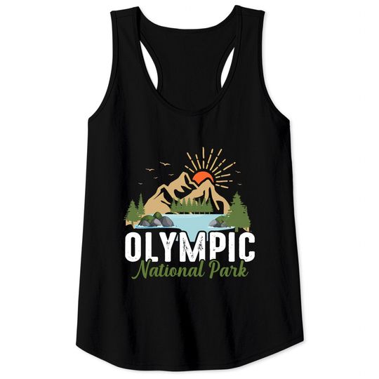 National Park Tank Tops, Olympic Park Clothing, Olympic Park Tank Tops