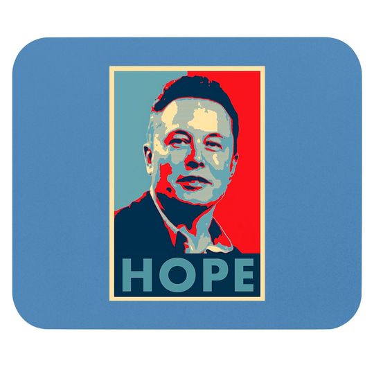 Elon Musk Hope Classic Mouse Pads