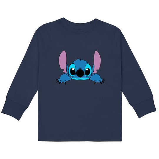 Stitch  Kids Long Sleeve T-Shirts, Stitch Disney  Kids Long Sleeve T-Shirts, Disneyland  Kids Long Sleeve T-Shirts