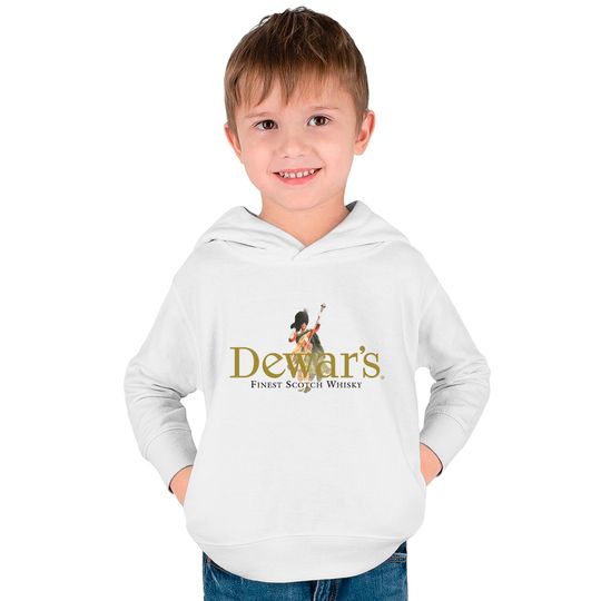 DEWAR'S-Blended Scotch Whisky-Logo Kids Pullover Hoodies