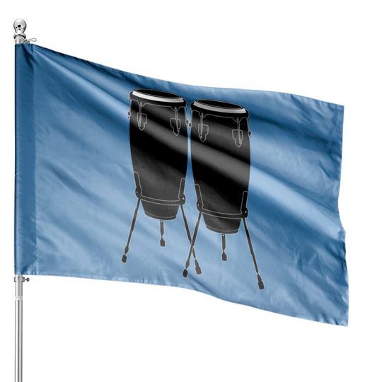 Congas Instrument House Flags