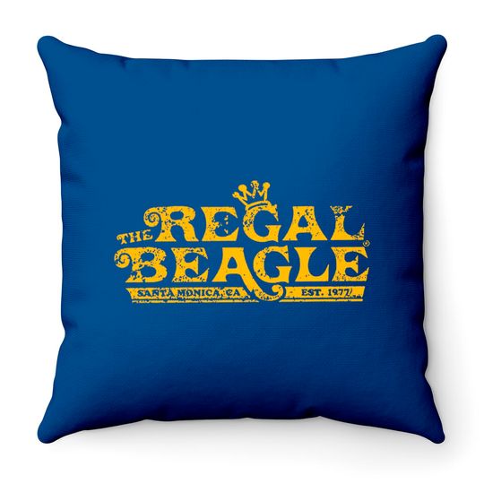 The Regal Beagle Vintage Throw Pillows, Three's Company Throw Pillows