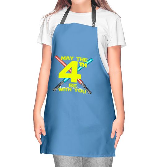May The 4th Be With You Kitchen Aprons