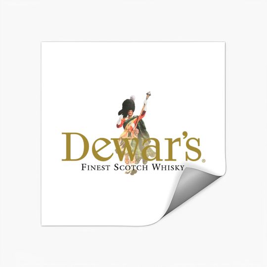DEWAR'S-Blended Scotch Whisky-Logo Stickers