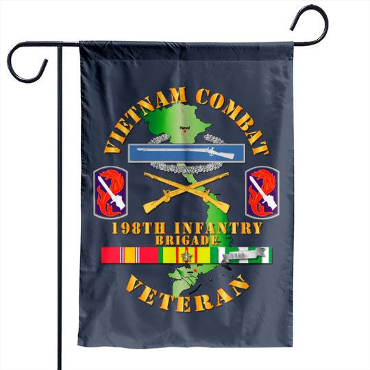 Army Vietnam Combat Infantry Veteran w 198th Inf