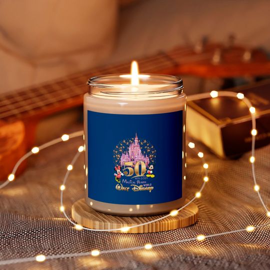 50th Anniversary Walt Disney World Scented Candles