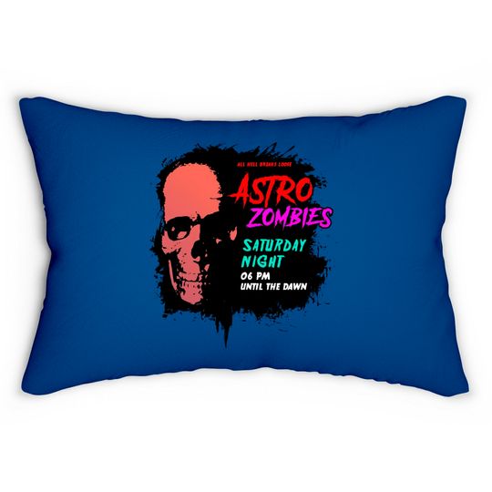 ASTRO ZOMBIES - Misfits - Lumbar Pillows