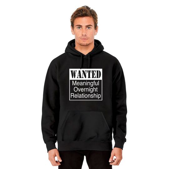 WANTED MEANINGFUL OVERNIGHT RELATIONSHIP Hoodies