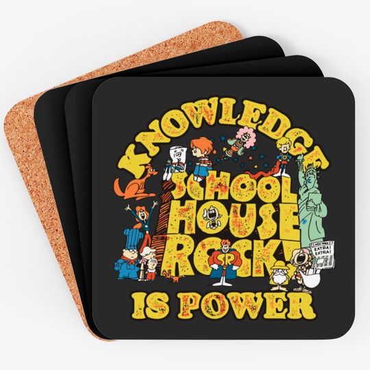 Schoolhouse Rock Knowledge Is Power Logo Group