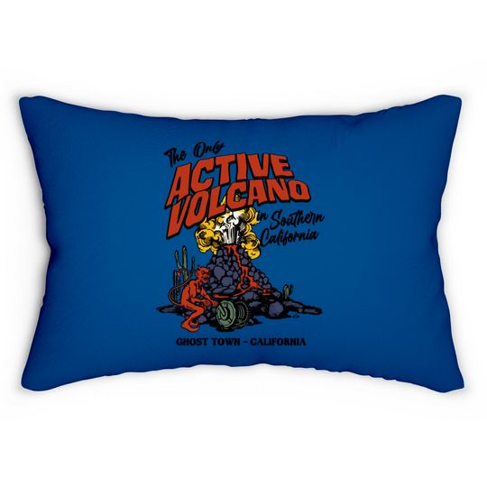 Devil Volcano - Knotts Berry Farm - Lumbar Pillows