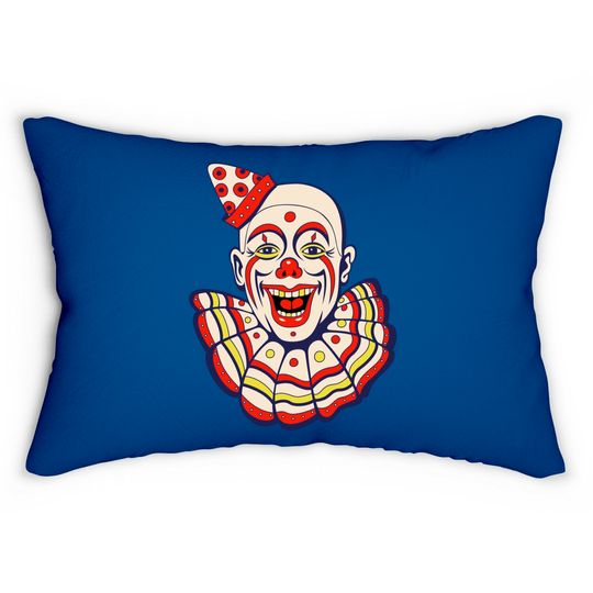 Vintage Circus Clown - Clowns - Lumbar Pillows