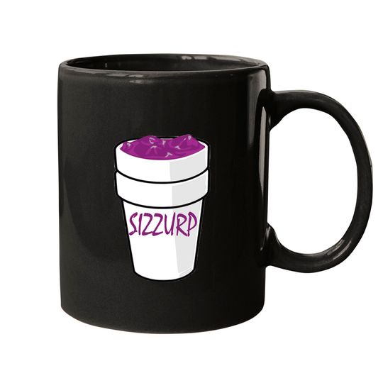 Sizzurp Codein Lean Dirty Cough Syrup Purple Drank Mugs