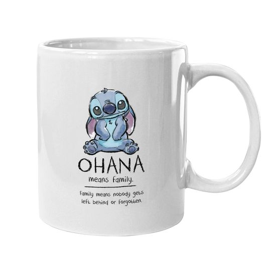 Ohana Means Family - Ohana Stich Stich Lilo Stitch Liloa - Mugs