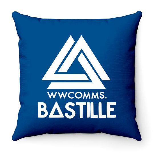 WWCOMMS. BASTILLE - Bastille Day - Throw Pillows