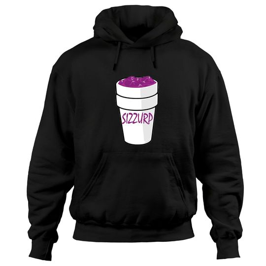 Sizzurp Codein Lean Dirty Cough Syrup Purple Drank Hoodies