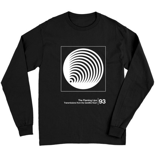 The Flaming Lips / Minimal Style Graphic Artwork Design - The Flaming Lips - Long Sleeves
