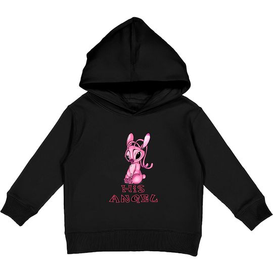 His Angel - Lilo And Stitch - Kids Pullover Hoodies