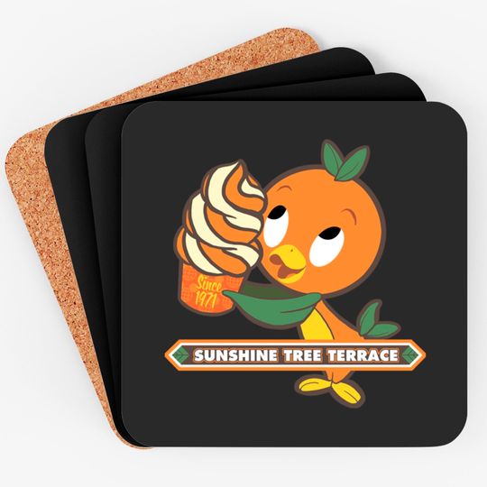 Florida Orange Bird - Sunshine Tree Terrace - Disney Orange Bird - Coasters