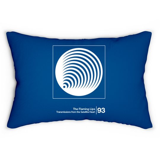 The Flaming Lips / Minimal Style Graphic Artwork Design - The Flaming Lips - Lumbar Pillows