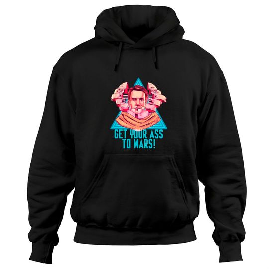 Get Your Ass To Mars! - Total Recall - Hoodies