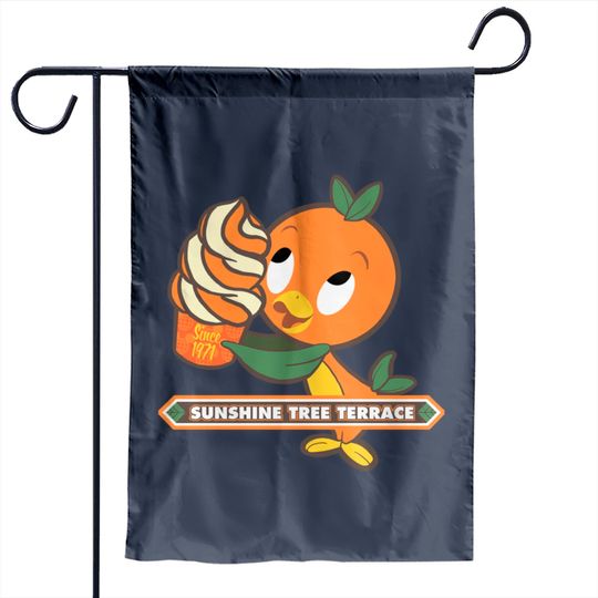 Florida Orange Bird - Sunshine Tree Terrace - Disney Orange Bird - Garden Flags