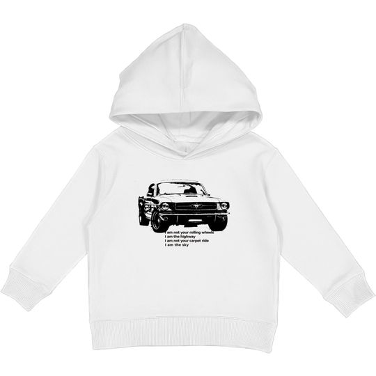 i am the highway - Mustang - Kids Pullover Hoodies