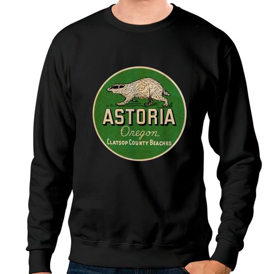 Vintage Astoria Oregon - Astoria Oregon - Sweatshirts