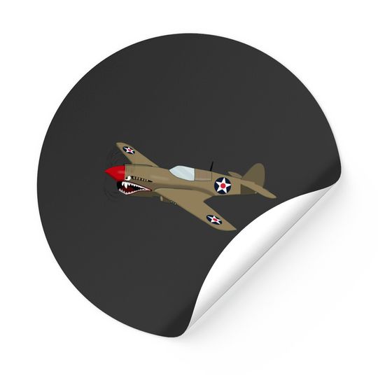 Flying Tiger (Large Design) - Ww2 Plane - Stickers