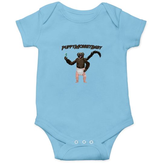 PuppyMonkeyBaby Puppy Monkey Baby Funny Commercial - Mountain Dew - Onesies