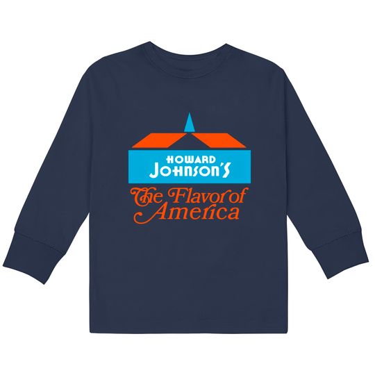 Howard Johnson's Flavor of America - Howard Johnson -  Kids Long Sleeve T-Shirts