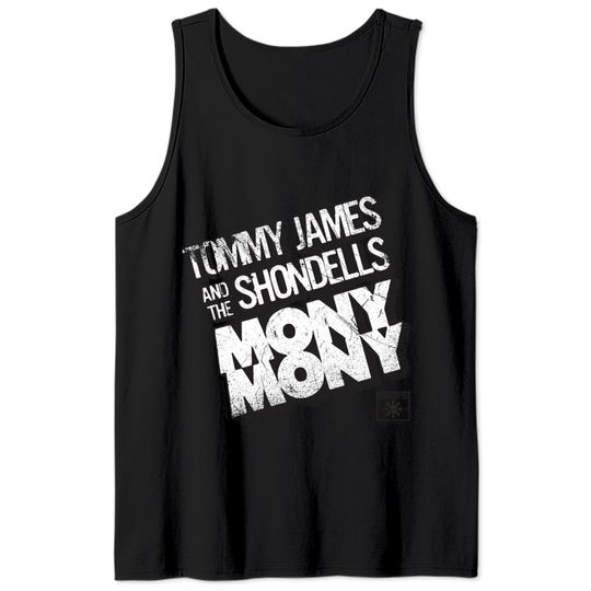 Tommy James and the Shondells "Mony Mony" - Vintage Rock - Tank Tops