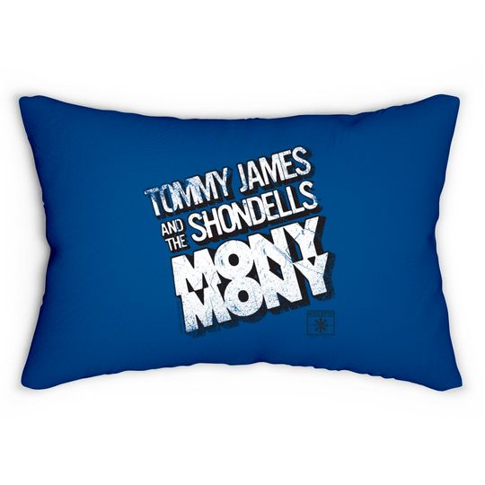 Tommy James and the Shondells "Mony Mony" - Vintage Rock - Lumbar Pillows