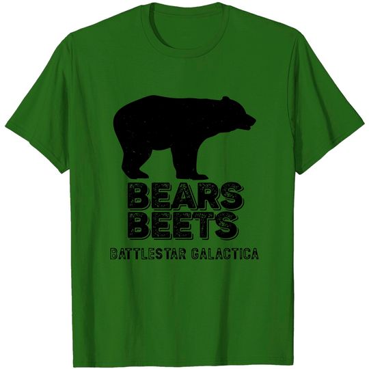 Bears Beets Battlestar Galactica T-Shirt, Funny The Office Fans Gift - Schrute - T-Shirt