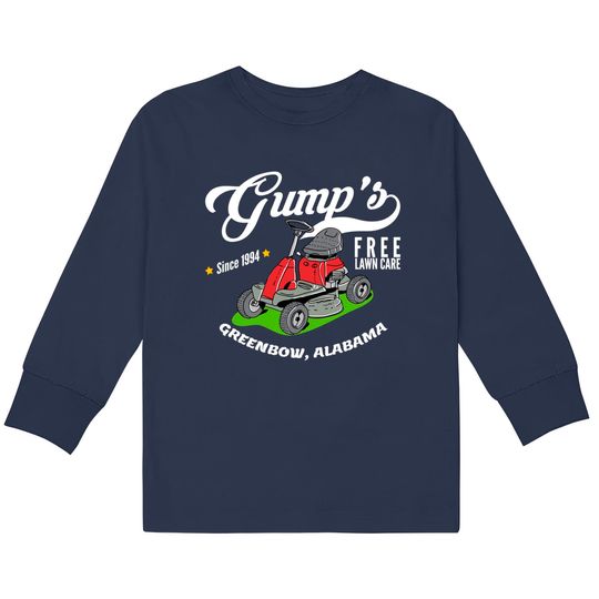 Forrest Gump Lawn Care - Forrest Gump -  Kids Long Sleeve T-Shirts