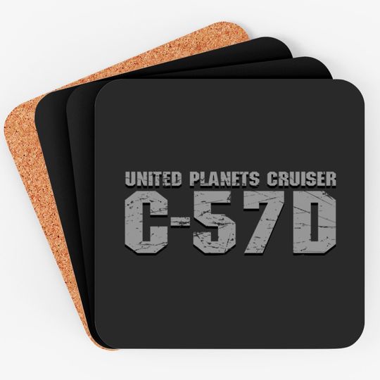 United Planets Cruiser C 57D - Forbidden Planet - Coasters