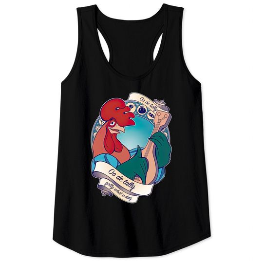 Golly What a Day - Robin Hood Rooster - Tank Tops