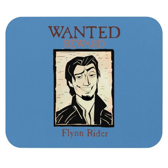 Wanted! - Flynn Rider - Mouse Pads