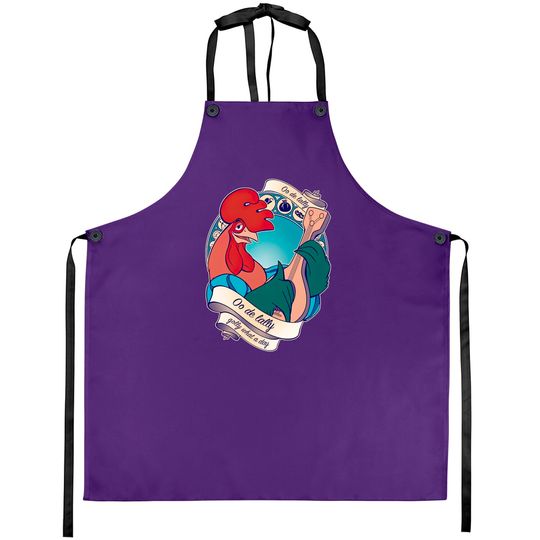 Golly What a Day - Robin Hood Rooster - Aprons