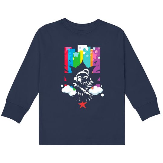 Geno Blast - Super Mario Rpg -  Kids Long Sleeve T-Shirts
