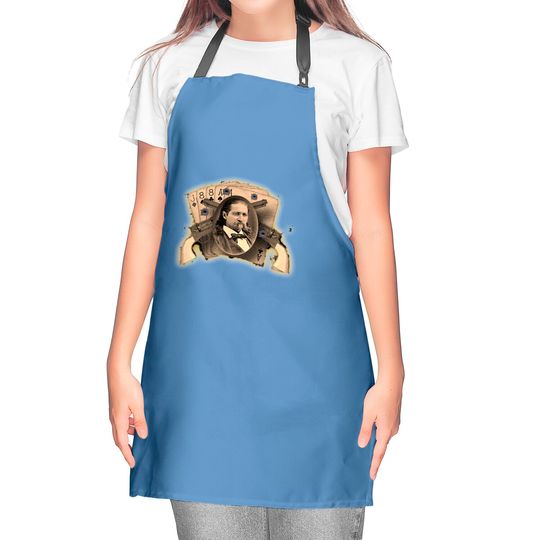 Wild Bill Kitchen Aprons design - Aces Eights - Kitchen Aprons