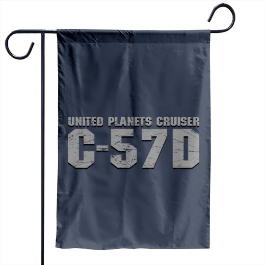 United Planets Cruiser C 57D - Forbidden Planet - Garden Flags